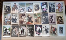 *NH* Cartoline amanti amore Eros love vintage innamorati postcard postkarte