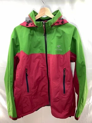 Chaqueta XL ARCTERYX Theta SL Híbrida Dos Tonos Verde Rosa Personalizada 1 de 1 Gore Tex Foto 1 de 4