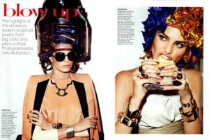 2009 Terry Richardson Isabeli Fontana 6 páginas editorial revista Explow up - Imagen 1 de 3