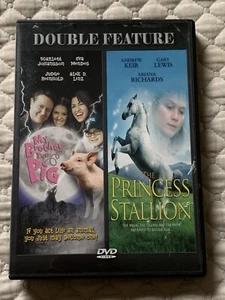 My Brother The Pig The Princess Stallion - DVD -Double Feature/ W/CASE/ - Picture 1 of 13