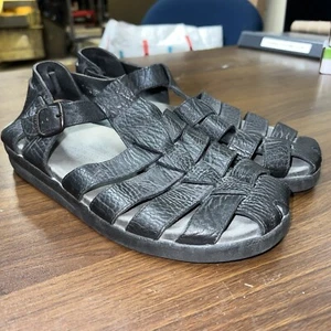 Mephisto Men’s Sam Sandals Size 10 Black - Picture 1 of 11