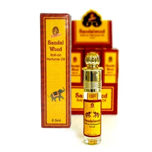 Kamini Sandalwood Bottles Perfume Oil 2 Roll on 8.5ml Free Post - Picture 1 of 5