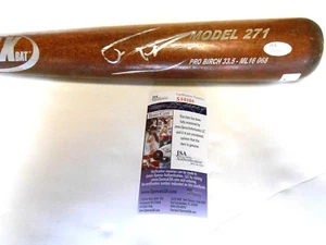 JSA COA Franklin Barreto Auto Signed Autographed Baseball Ball Bat Oakland A's - Picture 1 of 5