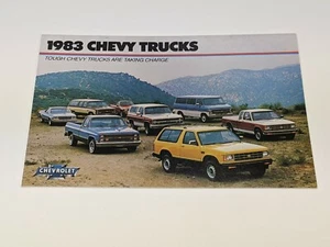 1983 Chevrolet Truck 16-page Original Car Brochure - El Camino S-10 Silverado - Picture 1 of 3