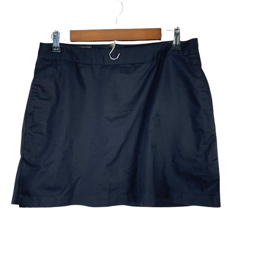 Gonna pantaloncino tennis Adidas nero golf tg 8 tasche tasca posteriore misto cotone