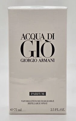 Giorgio Armani Acqua Di Gio 2.5 盎司男士香水 75 毫升喷雾 — 第 1/3 张图片