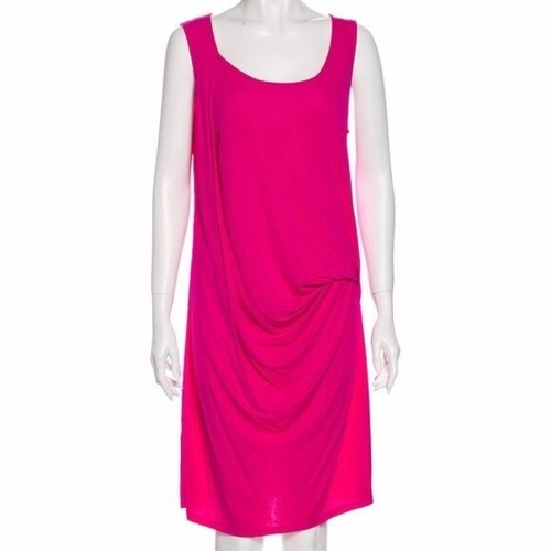 Abito Michael Kors Shift rosa taglia 6 o media senza maniche