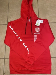 CHAMPION Bradley University Braves Sudadera Roja con Capucha Talla Pequeña Grado A Nueva con Etiquetas - Imagen 1 de 12