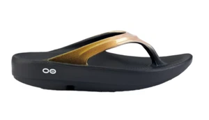 OOFOS Oolala Luxe Women's Sandals - Macchiato Flip Flop Size 9 - Brand New - Picture 1 of 7