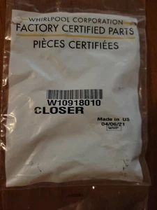 W10918010 Whirlpool Closer OEM W10918010 - Picture 1 of 2