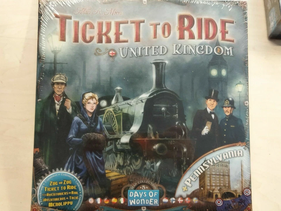 Ticket to Ride Espansione United Kingdom Gioco Tavolo  Italiano Days of Wonder - Imagen 1 de 1