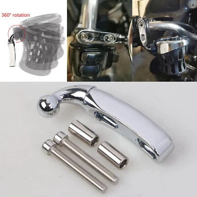 Drink Cup Holder Mount Bracket Hardware For Harley Sportster Softail Dyna Fatboy - Image 1 of 4