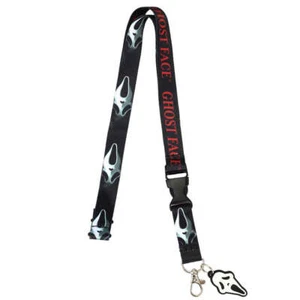 Scream Ghostface Breakaway Lanyard with Clear ID Sleeve - Picture 1 of 3