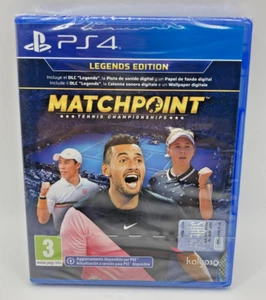 Matchpoint Tennis Legends Edition PS4 Sony Playstation 4 PAL EUR gioco NUOVO - Imagen 1 de 4