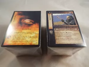 LORD OF THE RINGS TCG FELLOWSHIP OF THE RING COMPLETE SET OF 365 - Picture 1 of 1