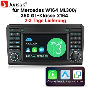 Für Mercedes ML W164 7" DAB+ AutoRadio Navigation BT WIFI Apple Carplay FM Navi - Bild 1 von 11