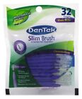 DenTek Slim Brush Interdental Cleaners Extra Tight Mouthwash Blast 32 Ct 2 Pack