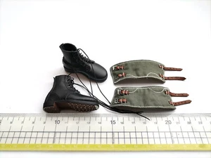 DID 80163 1/6 Sclae WWII German WH Sniper Wolfgang Boots & Leggings Model - Picture 1 of 3