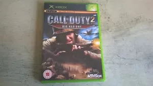 CALL OF DUTY 2 GROSSE ROTE ONE - ORIGINAL XBOX SPIEL / XBOX 360 KOMPATIBEL - KOMPLETT - Bild 1 von 3