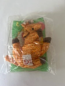 TY Teenie Beanie Babies Mcdonalds Happy Meal TWIGS Giraffe #3 NEW Sealed - Picture 1 of 2