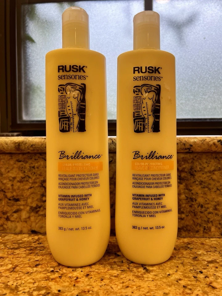 Rusk Sensories Brilliance Color Protecting Leave in Conditioner 13.5 oz ~ 2 PACK - Image 1 of 1