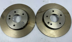 1.2827.1.4 Bradi Pair Of Front Brake Discs Mercedes Class C W202 1993-2000 - Picture 1 of 4