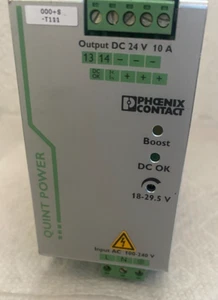 Phoenix Contact Quint-PS/1AC/24DC/10 Power supply 24 VDC, 10 A - Imagen 1 de 6