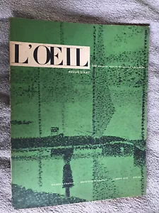 L'Oeil Nummer 31/32 Sommer 1957 - Bild 1 von 7