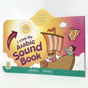I Love My Arabic Sound Book without Eyes, Arabic Language Alphabet Book For Baby - Picture 1 of 3
