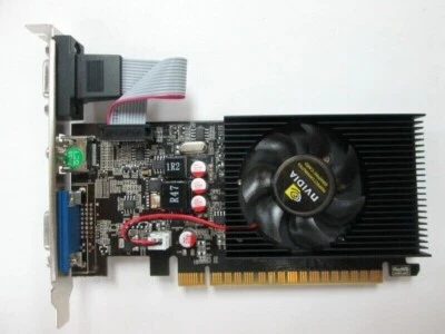 NVIDIA GeForce GT730 2GB DDR3 DVI VGA HDMI PCI-E Graphics Card - Image 1 of 3