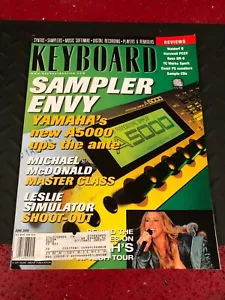 KEYBOARD MAGAZINE JUNE 2000 SAMPLER ENVY ISSUE - Foto 1 di 1