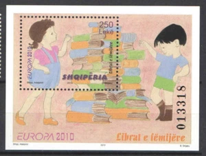 Albania 2010. EUROPA CEPT kinder books sheet - high face value ! MNH (**) - Picture 1 of 1