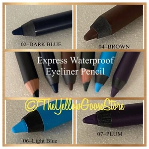 FARMASI ❤️ WATERPROOF EXPRESS EYE PENCIL Black Brown Green Blue Plum FREE SHIP - Picture 1 of 6