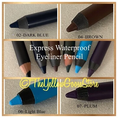 FARMASI ❤️ WATERPROOF EXPRESS EYE PENCIL Black Brown Green Blue Plum FREE SHIP - Image 1 of 4