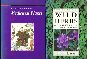 Australian Medicinal Plants E V Lassak + Wild Herbs of Australia & NZ by Tim Low - Picture 1 of 5