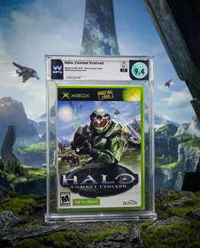 Halo: Combat Evolved &bull; WATA 9.4 CIB &bull; Launch Team NFR &bull; Xbox &bull; Not VGA/CGC