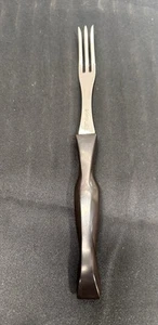 Cutco 1726 JD Wendegabel 3 Zinken Fleischgabel brauner Griff Hergestellt in den USA - Bild 1 von 7