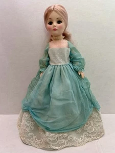 Vintage 1980 Effanbee Grandes Dames Turquoise Doll 18” - Picture 1 of 13