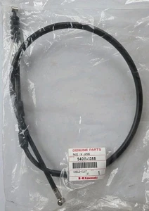 BRAND NEW OLD STOCK GENUINE KAWASAKI KX125 CLUTCH CABLE 1999 MODELS 54011-1388 - Picture 1 of 1