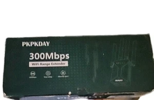 PKPKDAY 300Mbps WiFi Range Extender - Boost Internet Signal Coverage - Picture 1 of 5