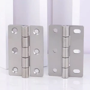 90mm Universal Door Butt Stainless Steel Hinges Strong Heavy Duty Bearing Hinges - Picture 1 of 8