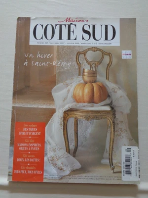 MAISONS COTE SUD MAGAZINE 2008 French Home Decor Interior Design Architecture - Image 1 of 4