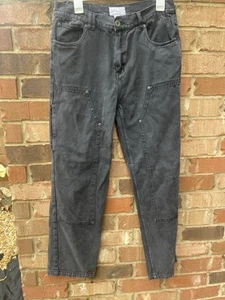 I Love Ugly Gray/black Denim Jeans Size Medium - Picture 1 of 12