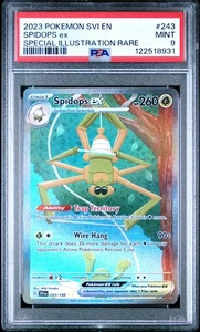 2023 Pokemon Scarlet & Violet - Spidops EX Special Illustration 243 PSA 9 - Picture 1 of 2