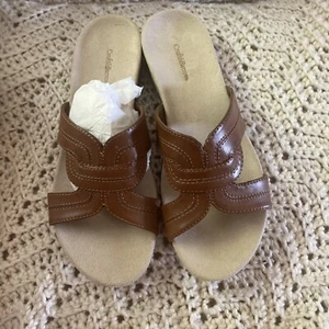 Croft & Barrow Sandals Women’s 7 medium - Picture 1 of 3