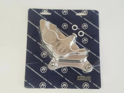 Performance Machine polished Front Brake Caliper 2000-13 Harley XL Models - Image 1 of 3