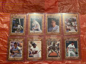 1991-1998 Donruss Elite Series Baseball Sets W/ Jumbos & Autographs #’d/10,000