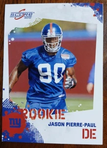 2010 Score #350 Jason Pierre-Paul (RC) New York Giants - Picture 1 of 2