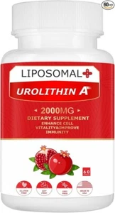 NEW***Liposomal Urolithin a Supplement 2000MG -Antioxidant Supplement with Organ - Picture 1 of 5