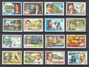 Christmas Island 1977-78 Famous Visitors mint unhinged set 16 stamps - Picture 1 of 1